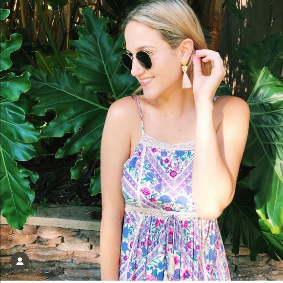 Spell & The Gypsy High Low Floral Dress - Picture 5 of 6